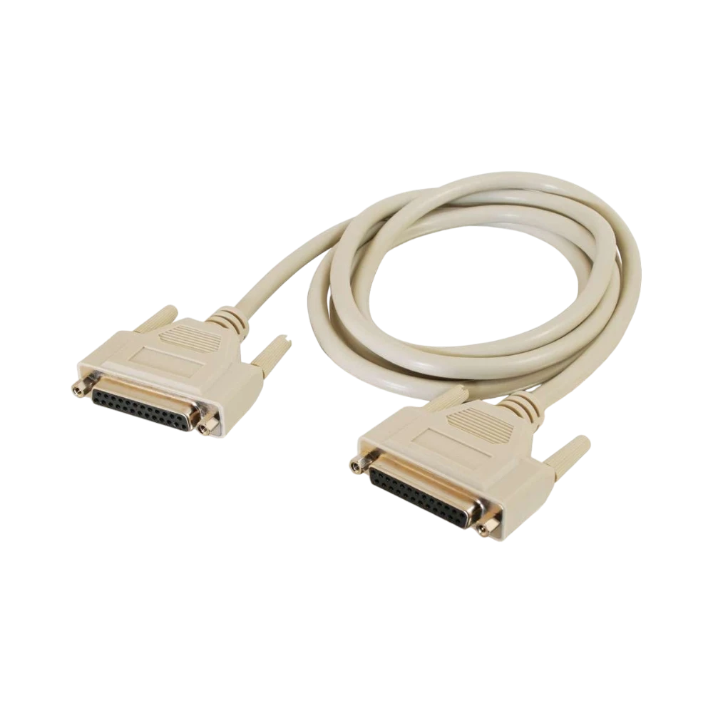 C2G 3ft DB25 F/F Serial RS232 Extension Cable — Being Shipped