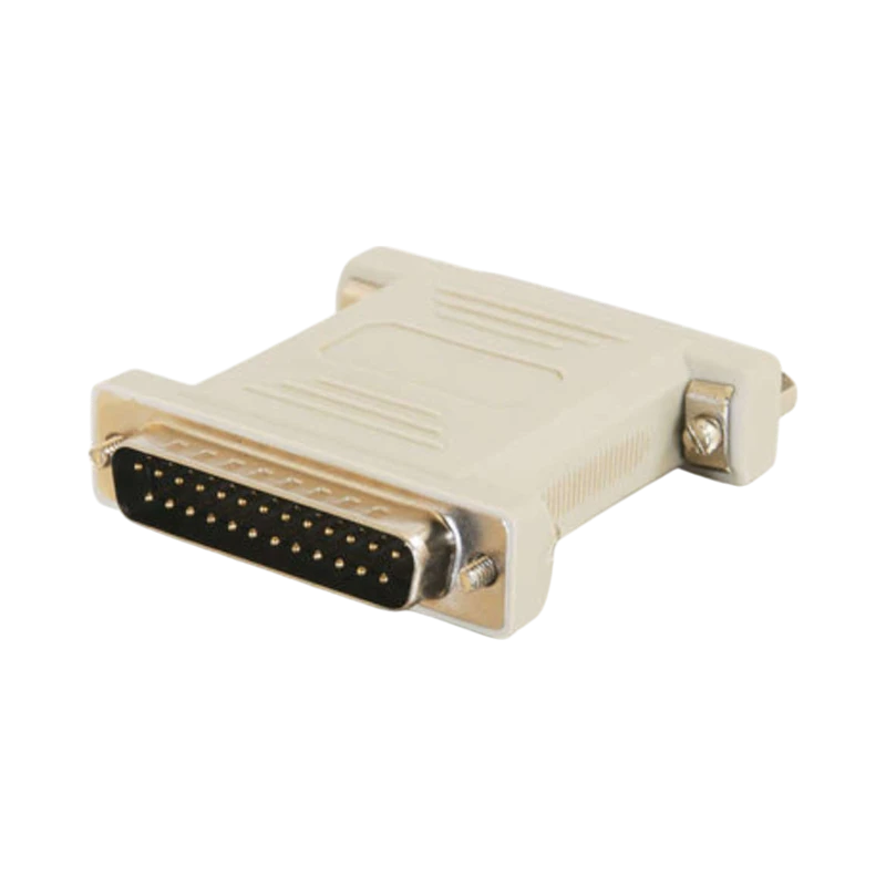 C2G DB25 Male to DB25 Female Serial RS232 Null Modem Adapter — Being Shipped