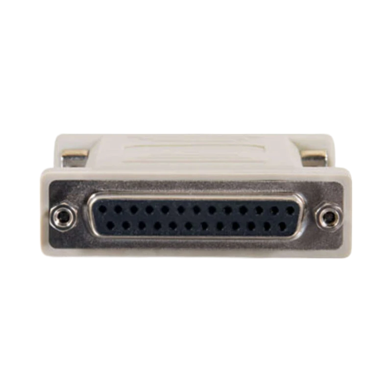 C2G DB25 Male to DB25 Female Serial RS232 Null Modem Adapter — Being Shipped