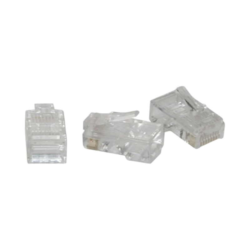 C2G RJ45 Cat5 Modular Plug for Flat Stranded Cable (100 Pack) — Being Shipped