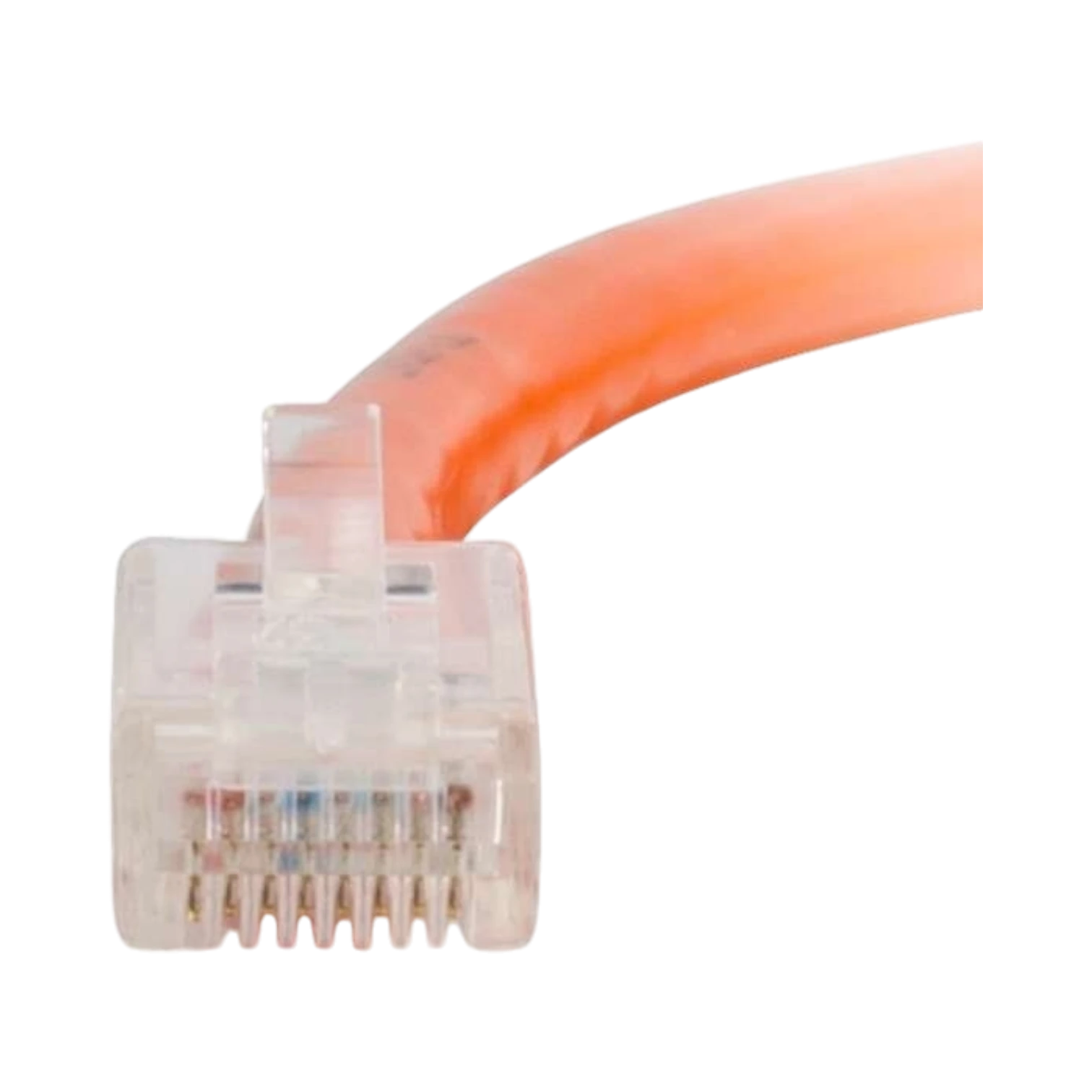 C2G 50ft Cat6 UTP Ethernet Network Patch Cable (Orange) — Being Shipped