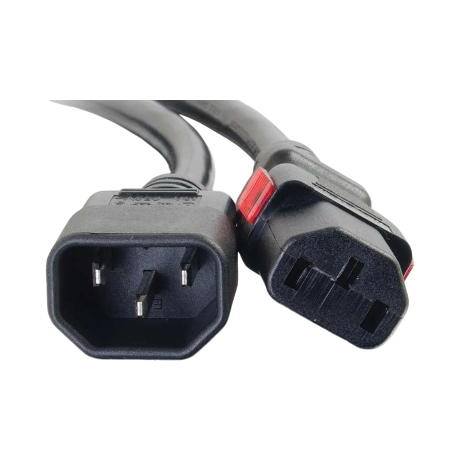 C2G 10ft Locking C14 to C13 Power Cord 10A 250V (Black) — Being Shipped