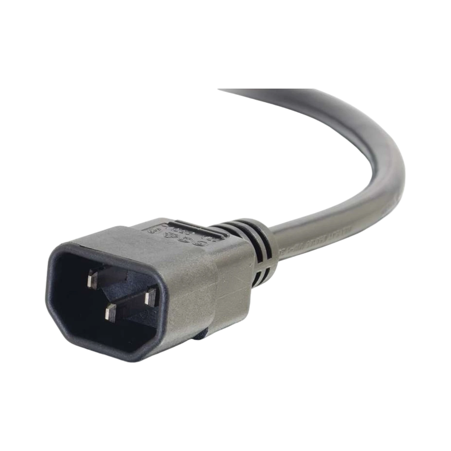 C2G 3ft Locking C14 to C13 Power Cord 10A 250V (Black) — Being Shipped