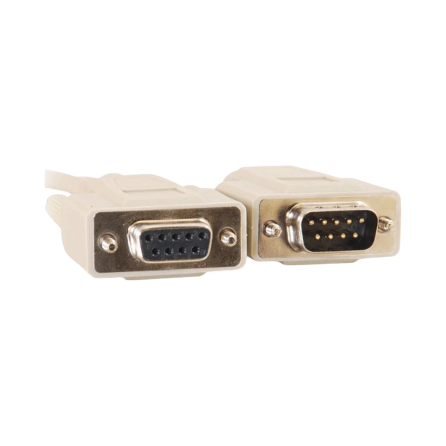 C2G 25ft DB9 M/F Serial RS232 Extension Cable (Beige) — Being Shipped