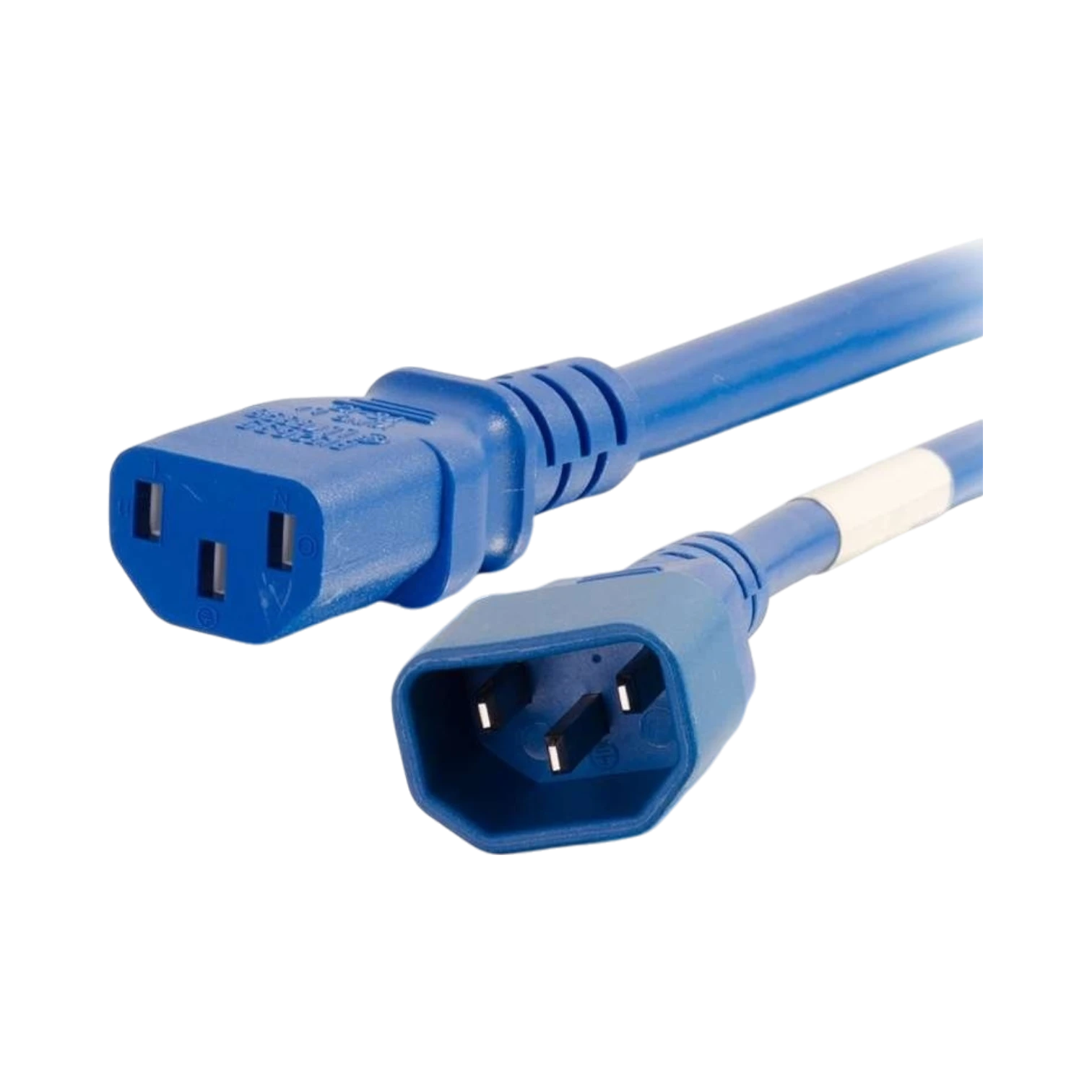 C2G 2ft Power Cord 18AWG IEC320C14 to IEC320C13 (Blue) — Being Shipped