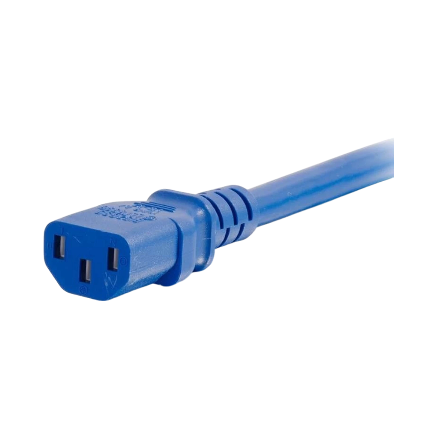 C2G 2ft Power Cord 18AWG IEC320C14 to IEC320C13 (Blue) — Being Shipped