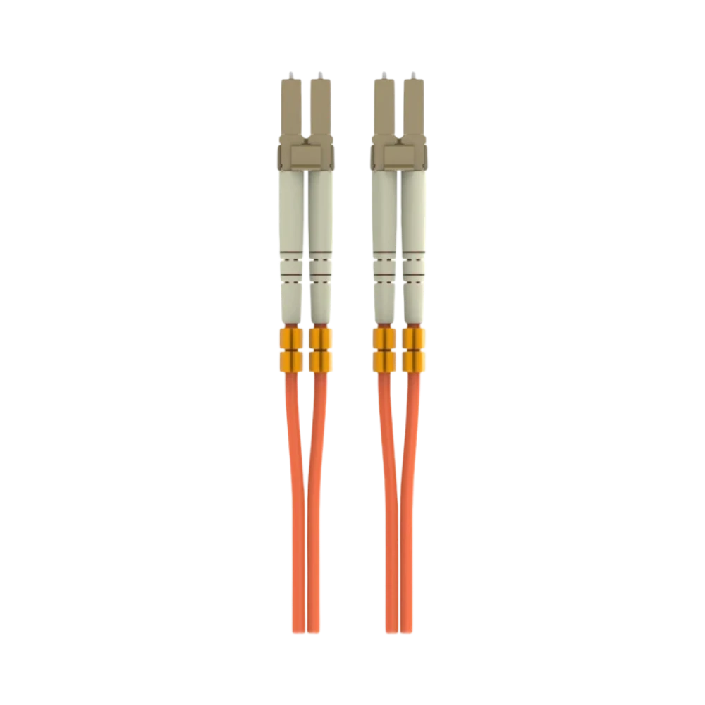 Belkin 20M Fiber Optic Multimode LC/LC Duplex Cable (Orange) — Being Shipped