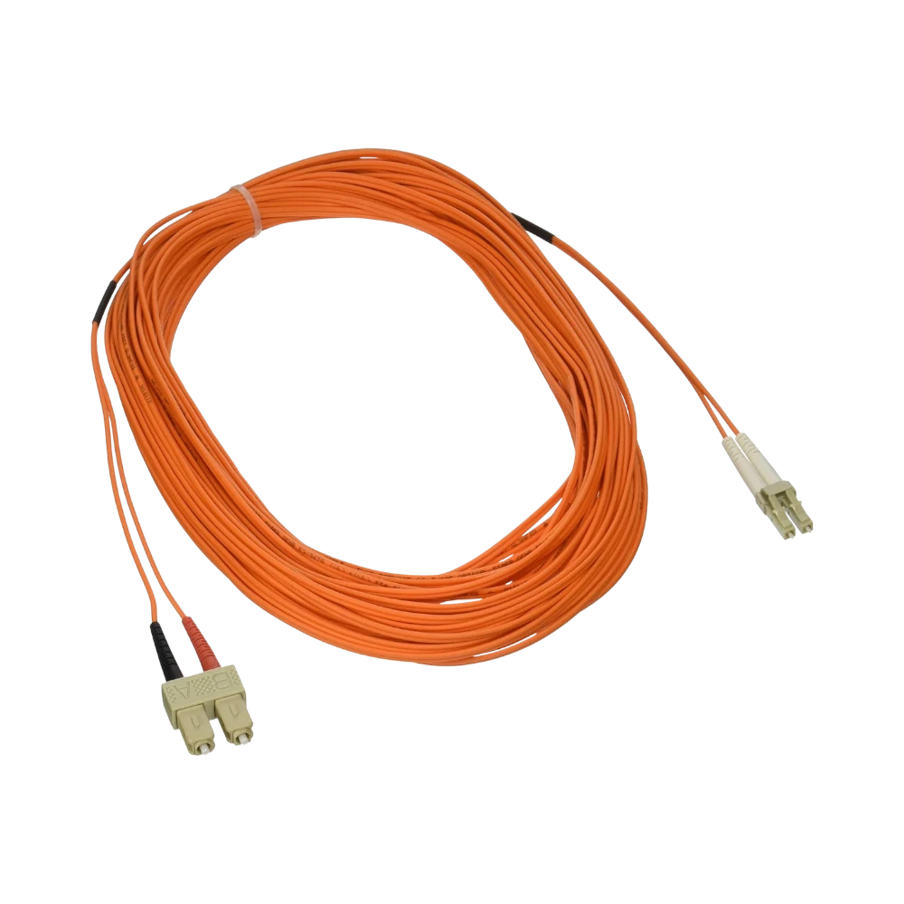 Belkin 20m Duplex Fiber Optic Patch Cable (Orange) — Being Shipped