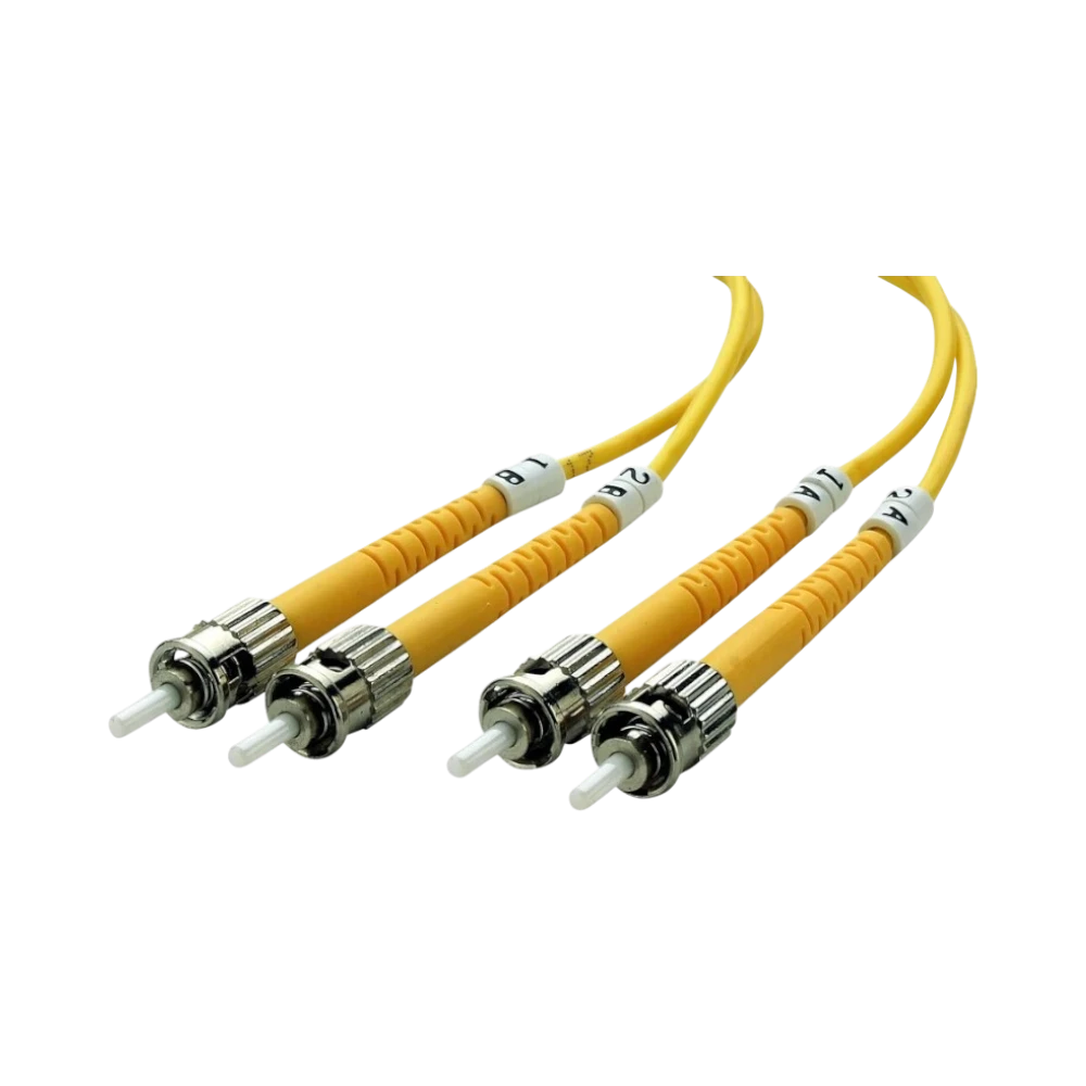 Belkin 1m Duplex Singlemode Fiber Optic Patch Cable ST/ST — Being Shipped