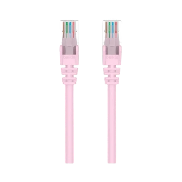 Belkin 75ft CAT6 Snagless Ethernet Patch Cable (Pink) — Being Shipped