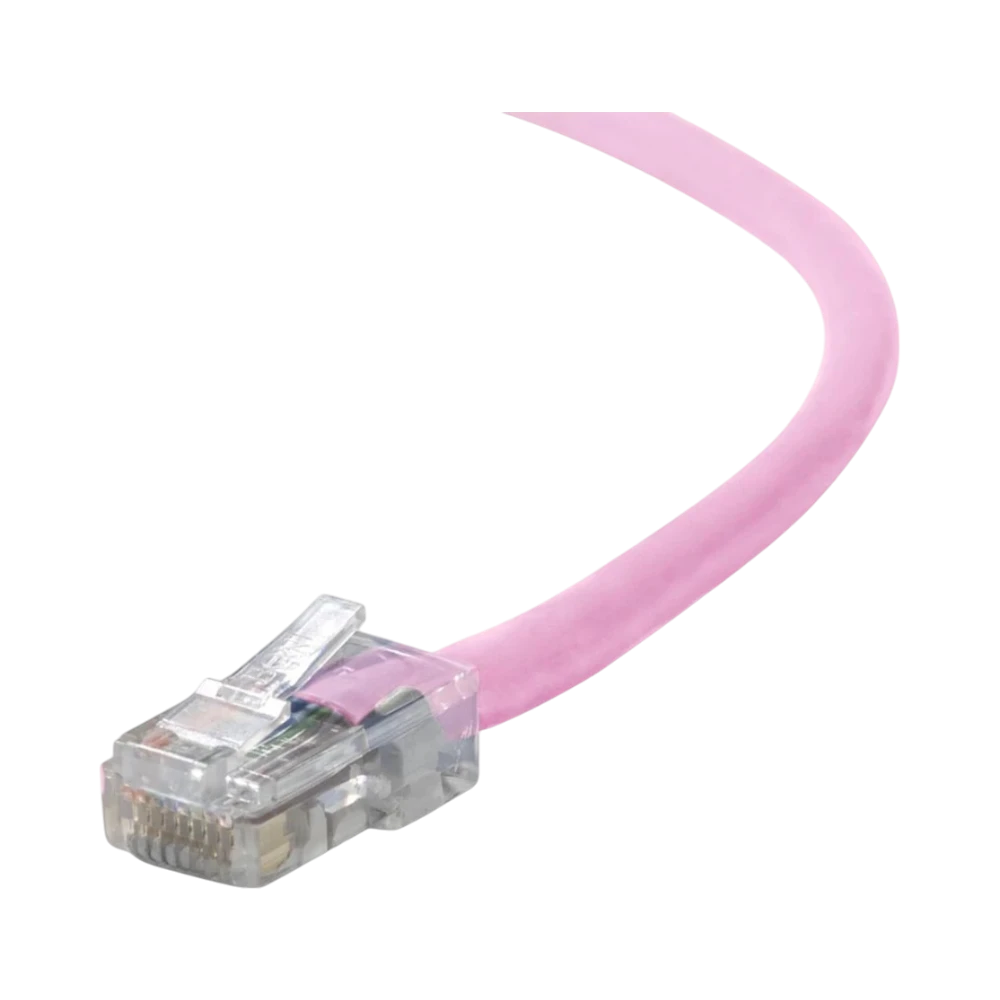 Belkin 14 ft Cat 5E Network Patch Cable (Pink) — Being Shipped