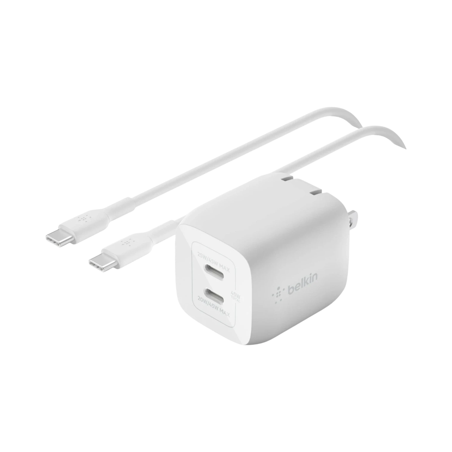 Belkin BoostCharge Pro 45W Dual USB-C GaN Wall Charger — Being Shipped