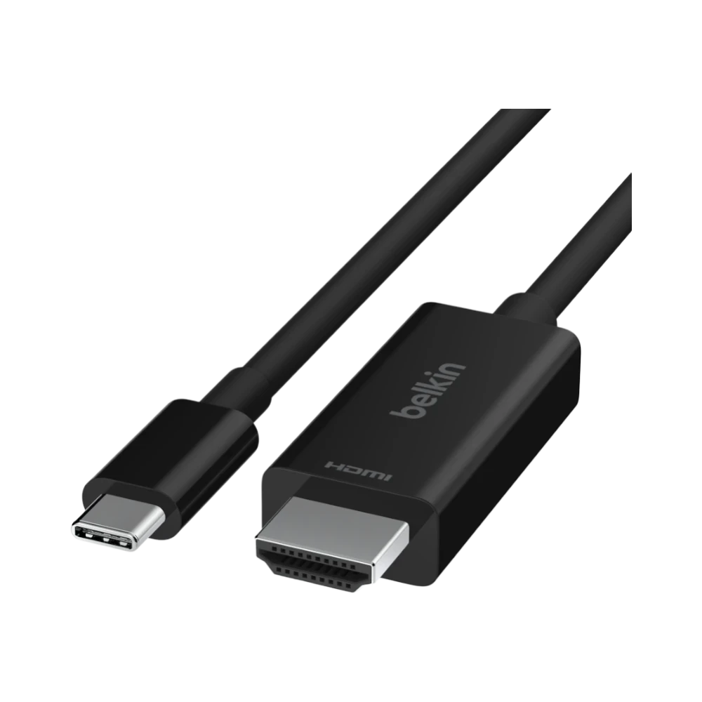 Belkin USB-C to HDMI 2.1 Cable 6.6' (Black) — Being Shipped