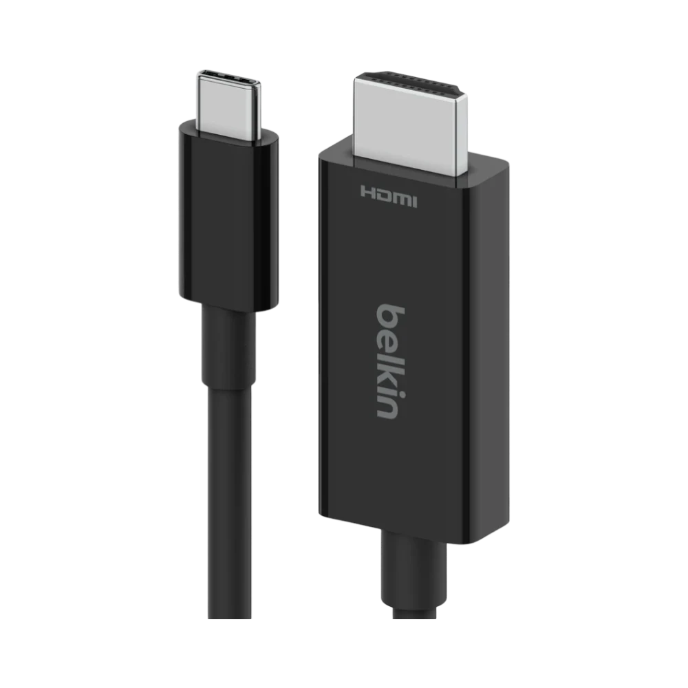 Belkin USB-C to HDMI 2.1 Cable 6.6' (Black) — Being Shipped