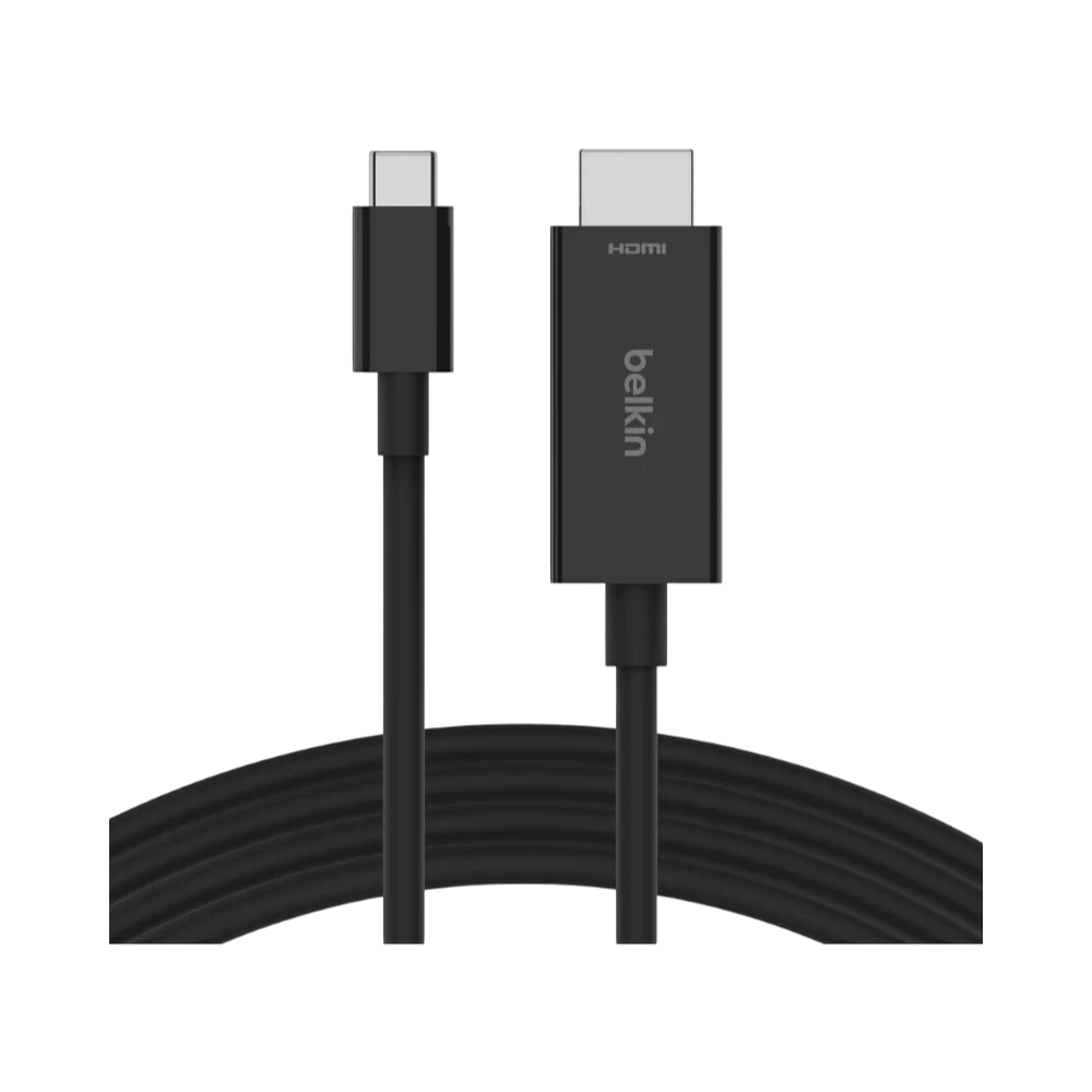 Belkin USB-C to HDMI 2.1 Cable 6.6' (Black) — Being Shipped