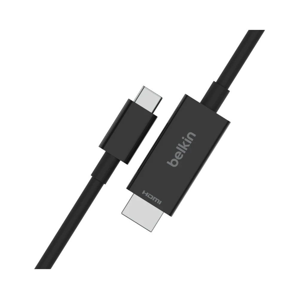 Belkin USB-C to HDMI 2.1 Cable 6.6' (Black) — Being Shipped