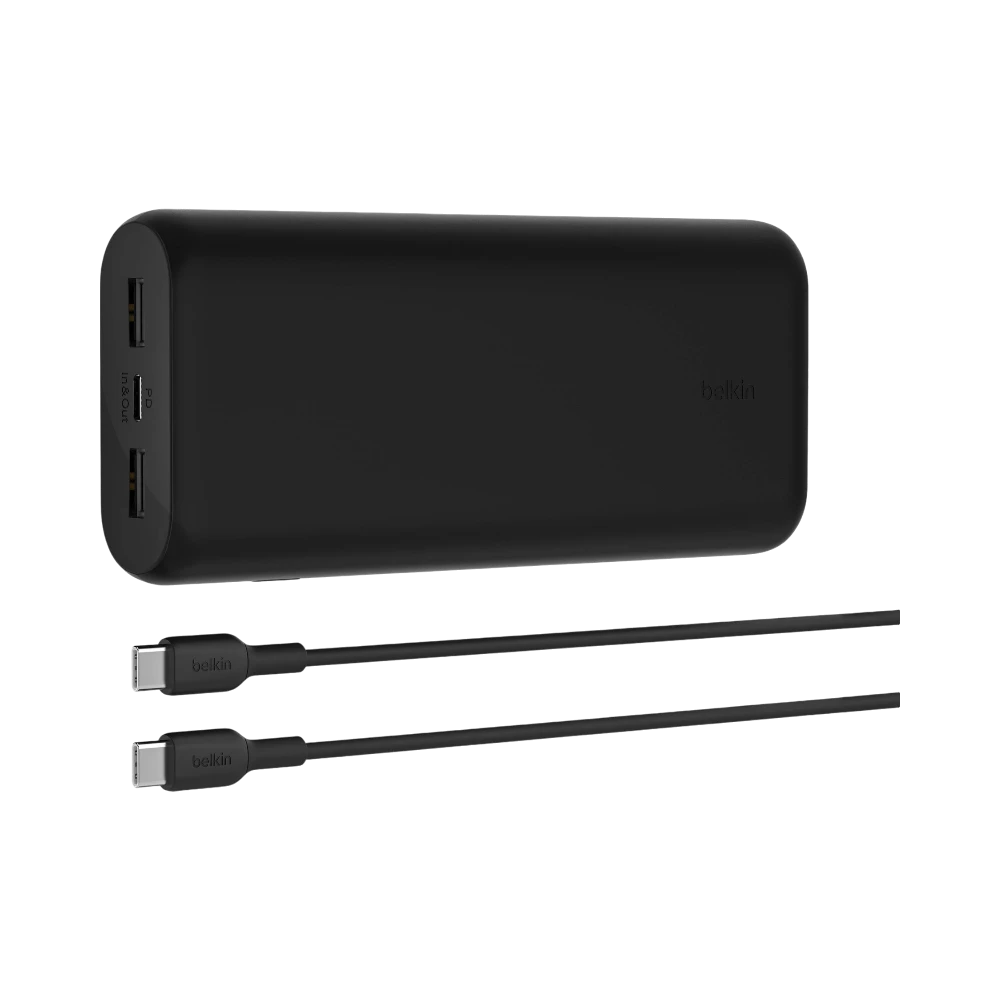 Belkin BoostCharge 3-Port 20,000mAh Power Bank with 20W PD — Being Shipped