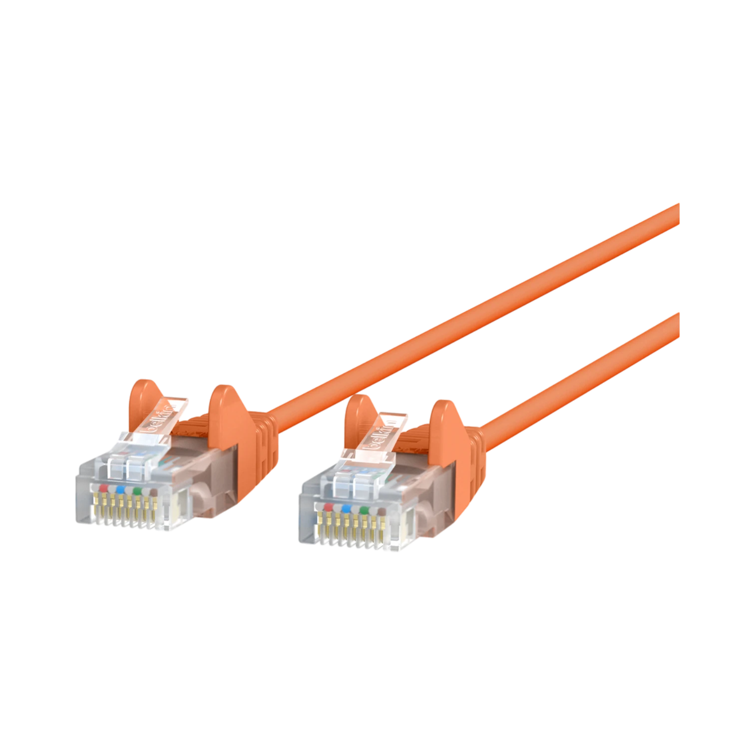 Belkin CAT6 Slim Snagless UTP Ethernet Cable 20ft (Orange) — Being Shipped