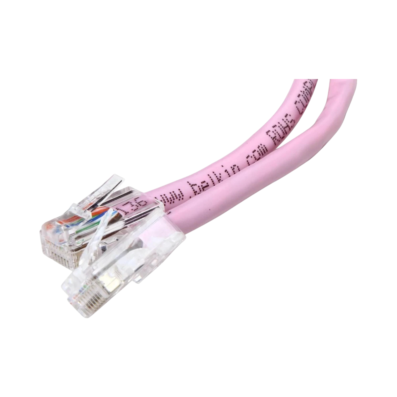 Belkin Cat 5E 7ft Network Patch Cable (Pink) — Being Shipped