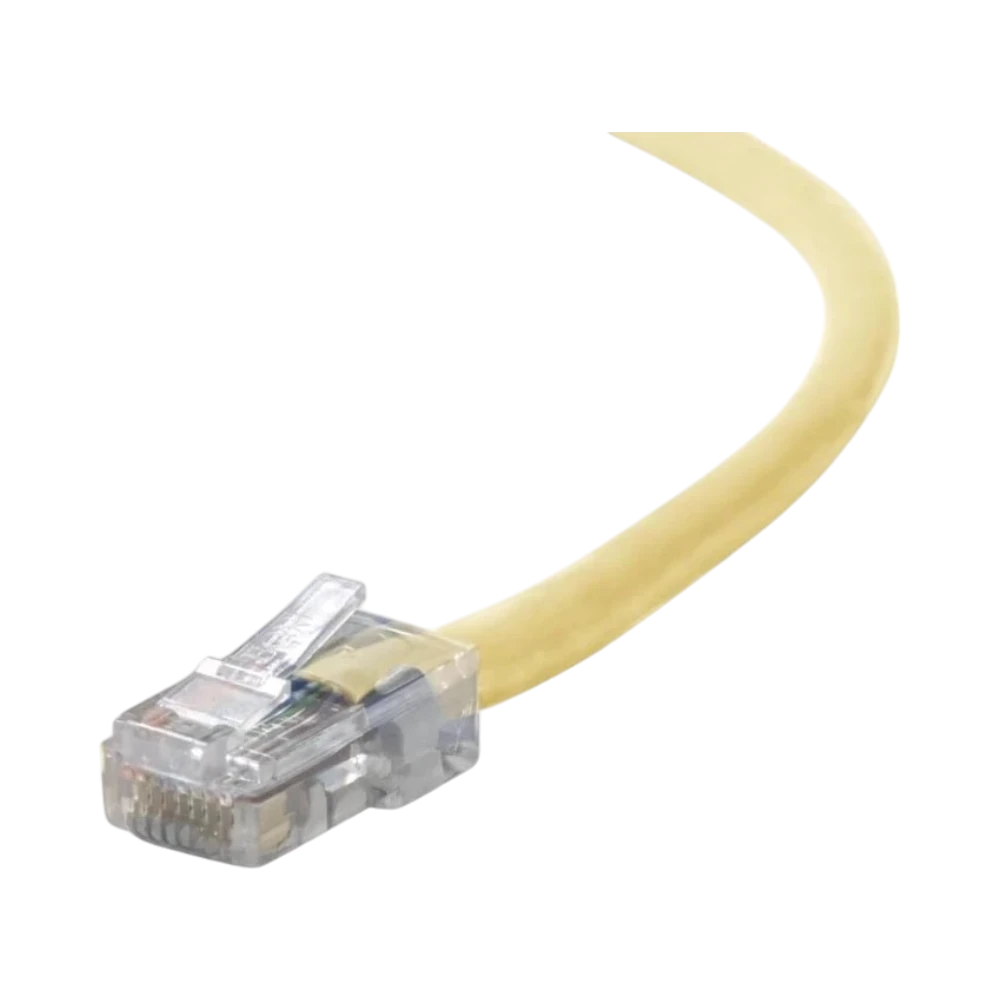 Belkin RJ45 CAT-5e Patch Cable 2 ft (Yellow) — Being Shipped