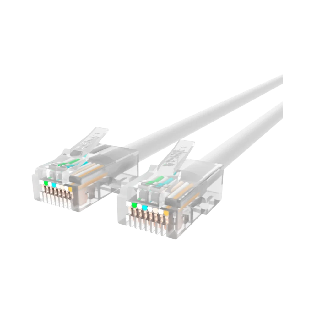 Belkin CAT5e RJ45 Ethernet Patch Cable 8ft (White) — Being Shipped