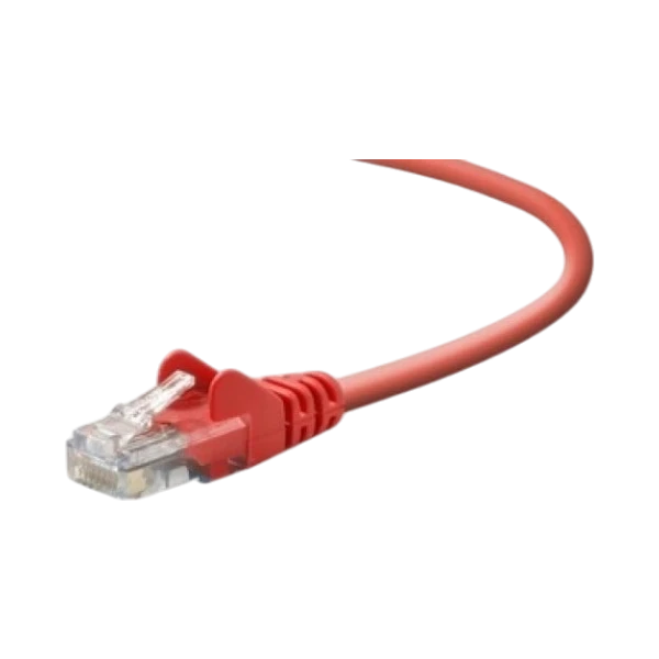 Belkin Cat5e Shielded Patch Cable RJ45M 25ft (Red) — Being Shipped