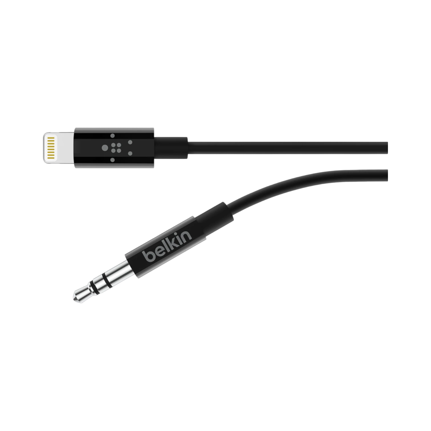 Belkin 3.5mm Audio to Lightning Cable (Black) — Being Shipped