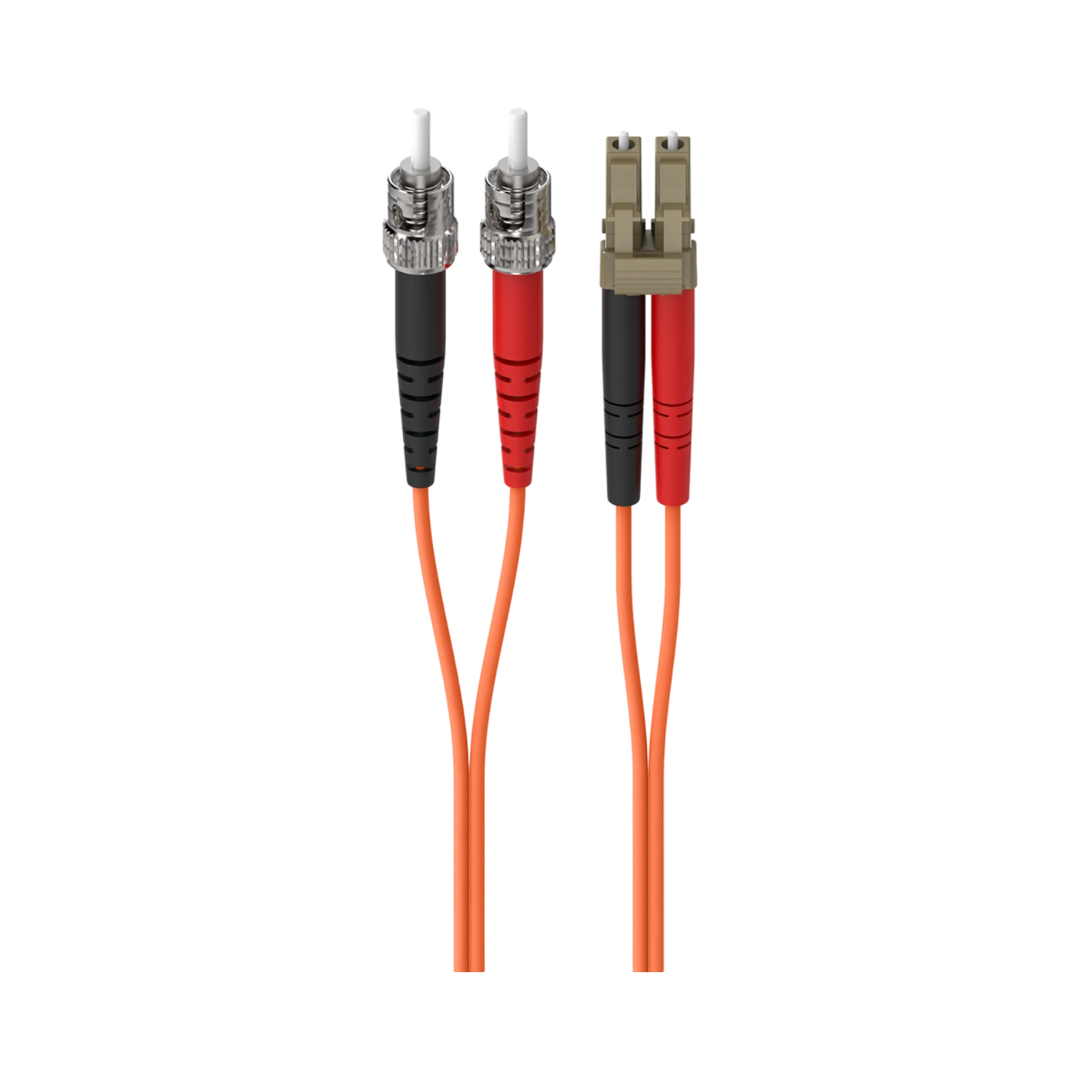 Belkin Multimode Duplex Fiber Patch Cable with ST-LC Connectors — Being Shipped