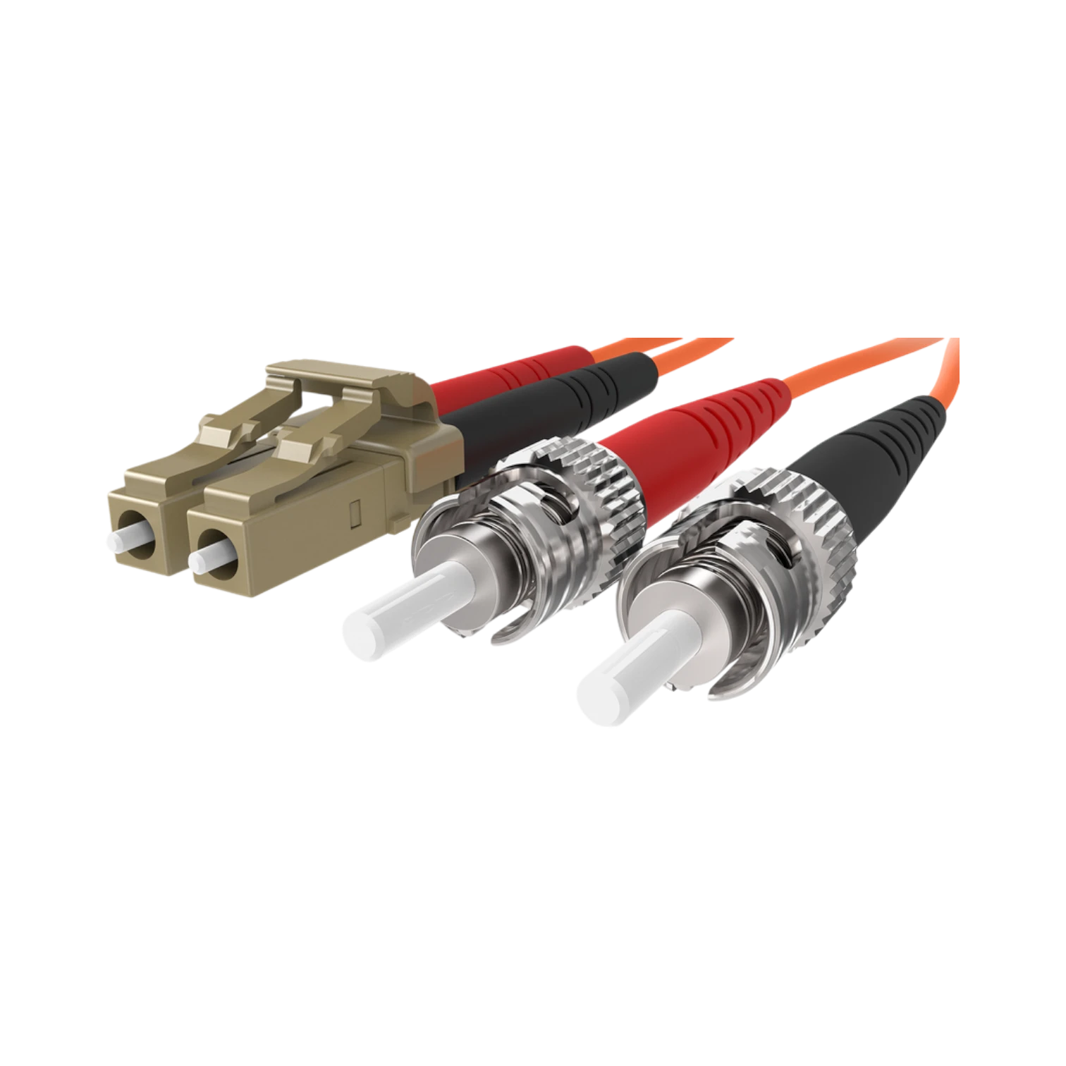 Belkin Multimode Duplex Fiber Patch Cable with ST-LC Connectors — Being Shipped