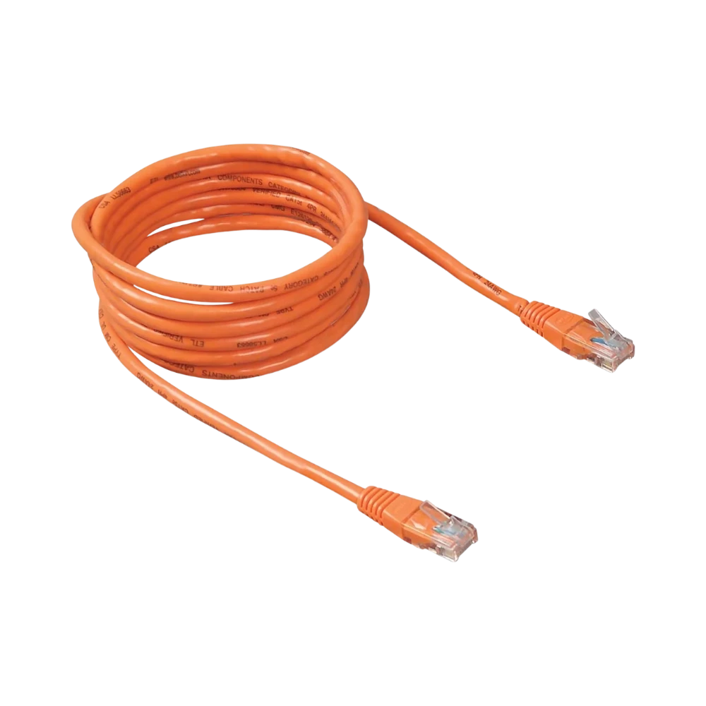 Belkin 9ft Patch Cable CAT 5e (Orange) — Being Shipped