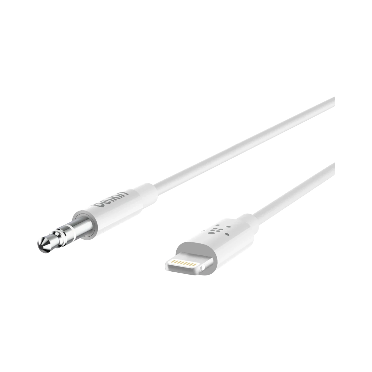 Belkin 3.5mm Audio to Lightning Cable 6ft (White) — Being Shipped