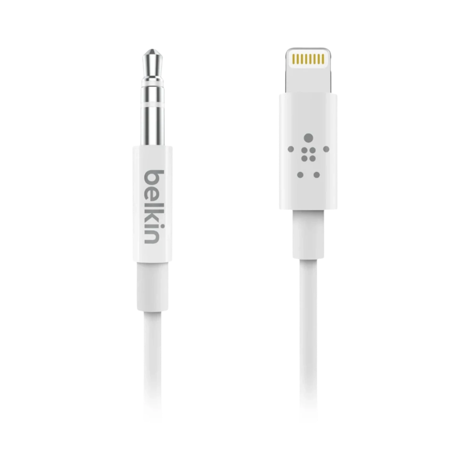 Belkin 3.5mm Audio to Lightning Cable 6ft (White) — Being Shipped