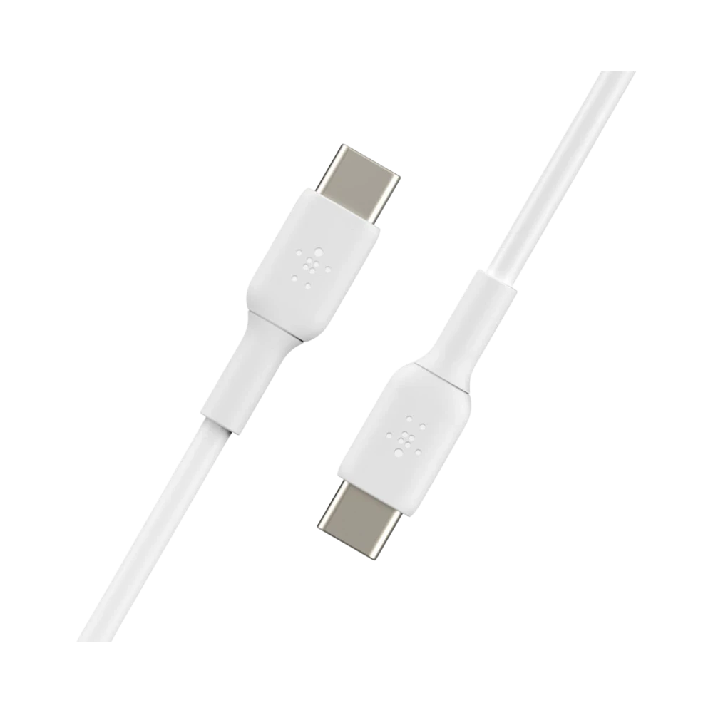 Belkin Boost Charge USB-C to USB-C 6.6ft Charging Cable (White) — Being Shipped