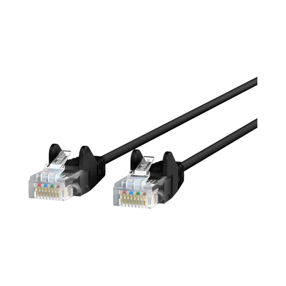 Belkin CAT6 Slim Gigabit Ethernet Cable (Black) — Being Shipped