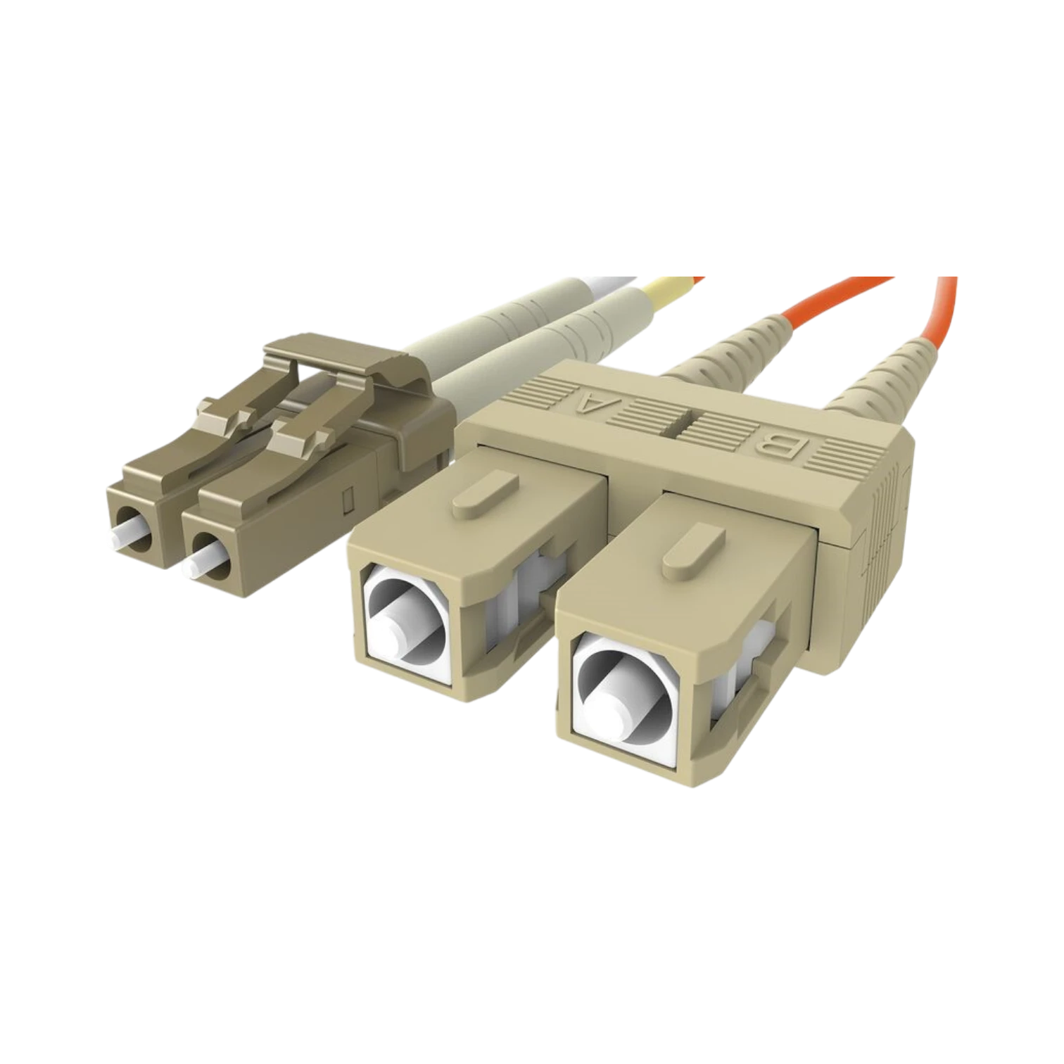 Belkin OM2 Duplex Fiber Optic LC/SC Cable 3M — Being Shipped