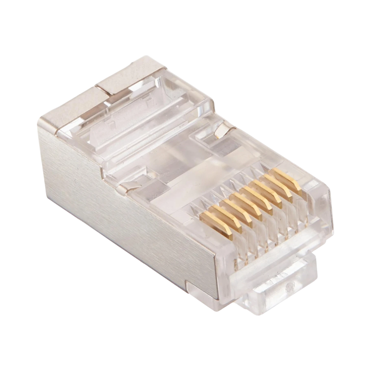 C2G RJ45 Shielded Cat5e Modular Plug with Load Bar (10-Pack) — Being Shipped