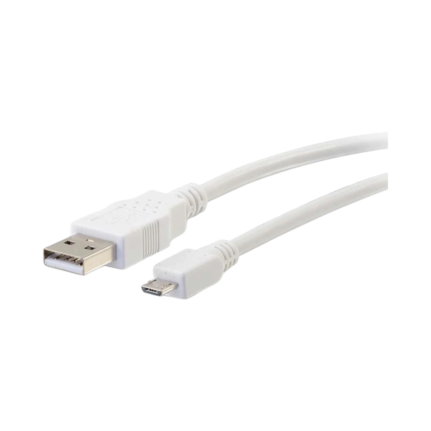 C2G 6ft USB 2.0 A to Micro-B Cable (White) — Being Shipped