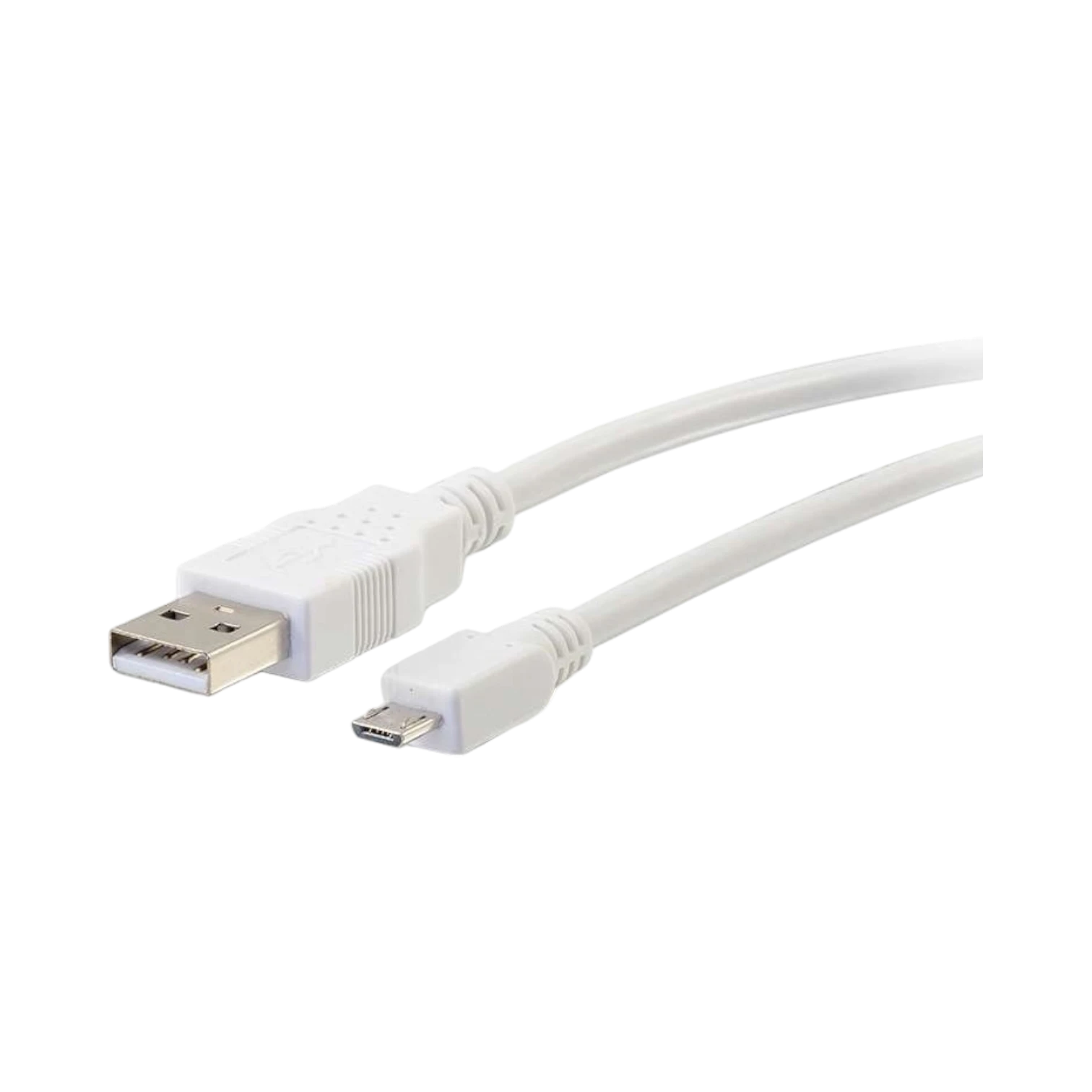 C2G 1ft USB 2.0 A to Micro-B Cable M/M (White) — Being Shipped