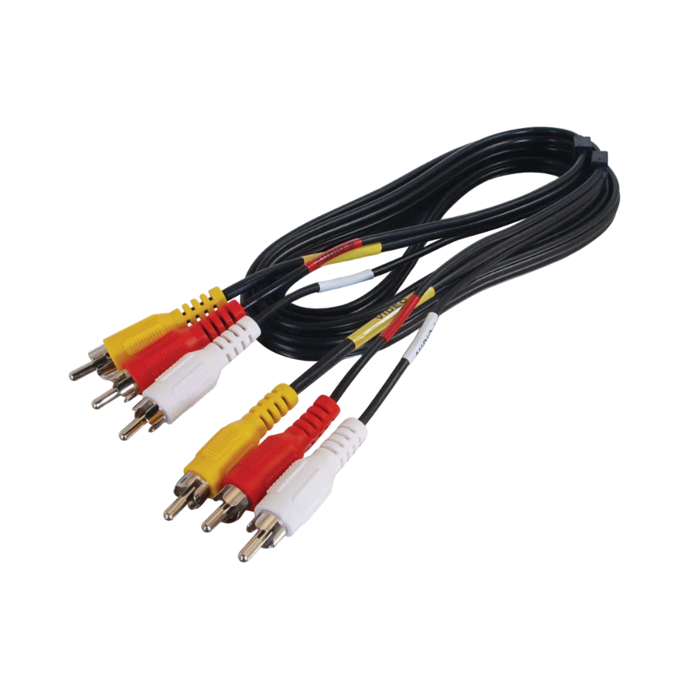 C2G 50ft Composite Video & Stereo Audio Cable for TV/AV — Being Shipped