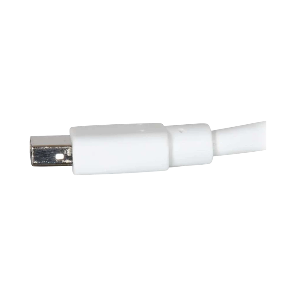 C2G 3ft Mini DisplayPort Cable 4K 30Hz (White) — Being Shipped