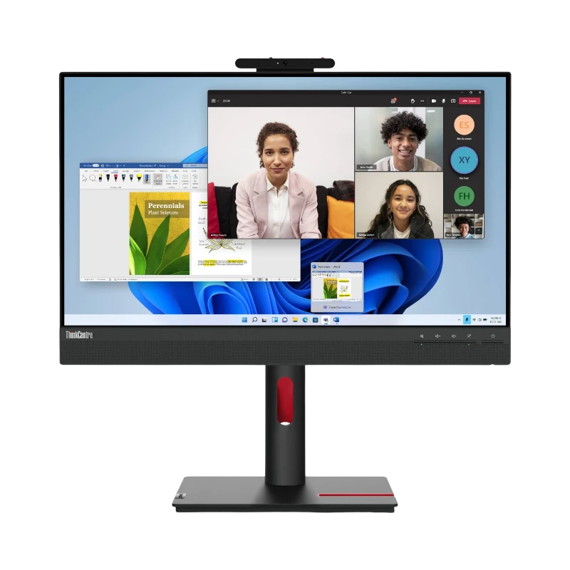 Lenovo ThinkCentre TIO24 Gen 5 23.8" FHD Monitor with Webcam — Being Shipped