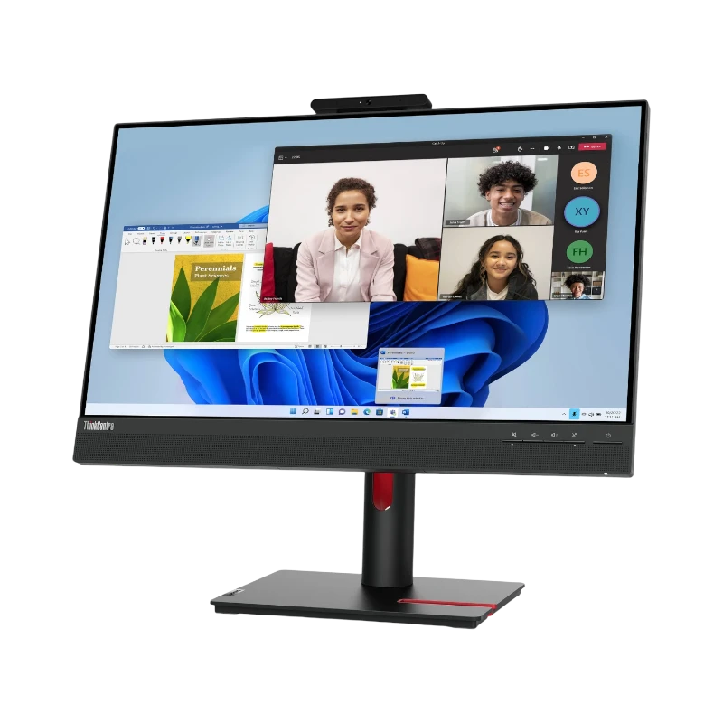 Lenovo ThinkCentre TIO24 Gen 5 23.8" FHD Monitor with Webcam — Being Shipped