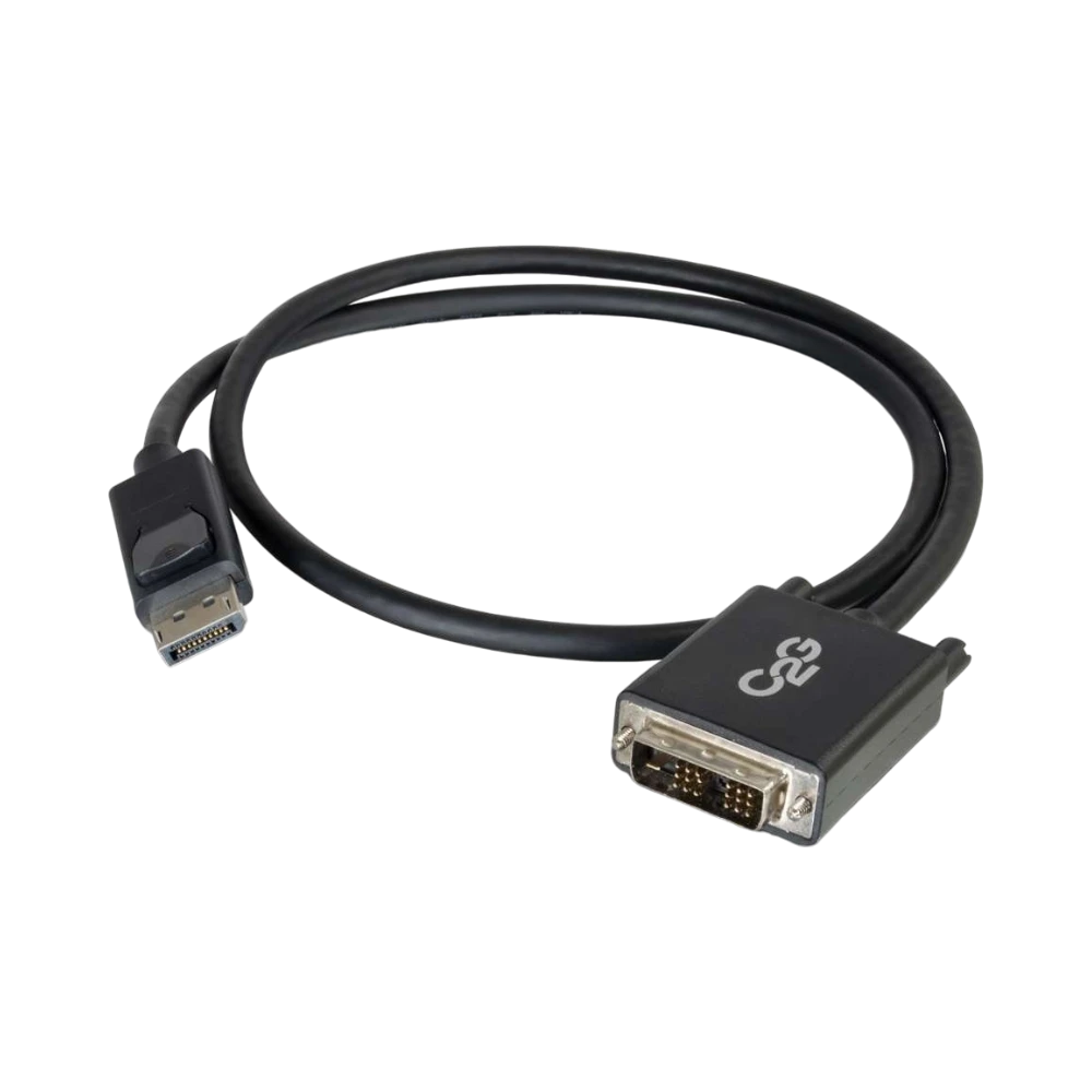 C2G 3ft DisplayPort to DVI-D Adapter Cable (Black) — Being Shipped