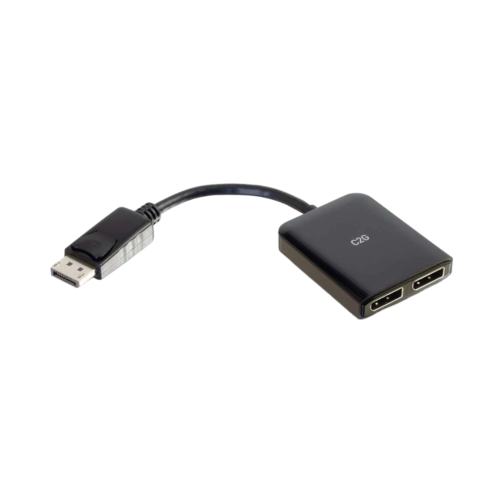 C2G DisplayPort 1.2 to Dual DisplayPort MST Hub 4K — Being Shipped