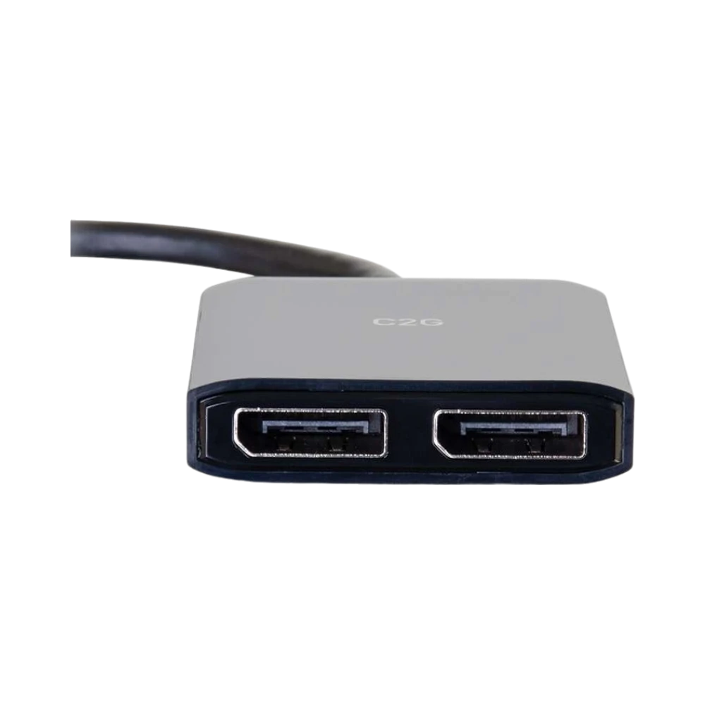 C2G DisplayPort 1.2 to Dual DisplayPort MST Hub 4K — Being Shipped