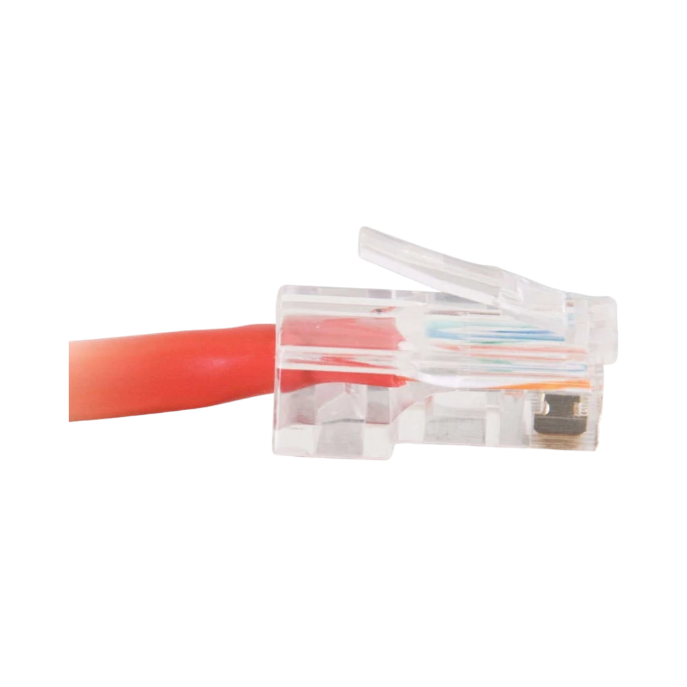 C2G 100ft Cat5e Non-Booted UTP Network Crossover Cable (Red) — Being Shipped