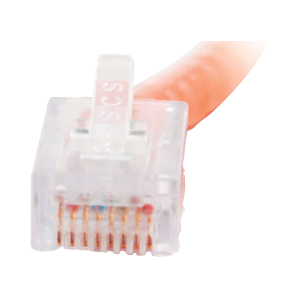 C2G 25ft Cat5e Non-Booted Crossover Patch Cable (Orange) — Being Shipped