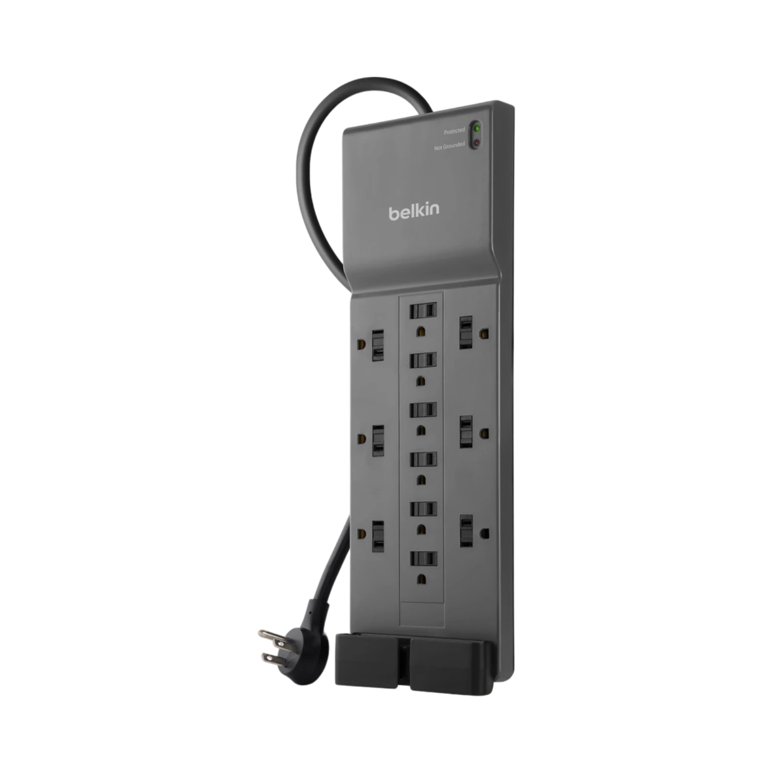 Belkin 8ft 12-Outlet Surge Protector (Black) — Being Shipped