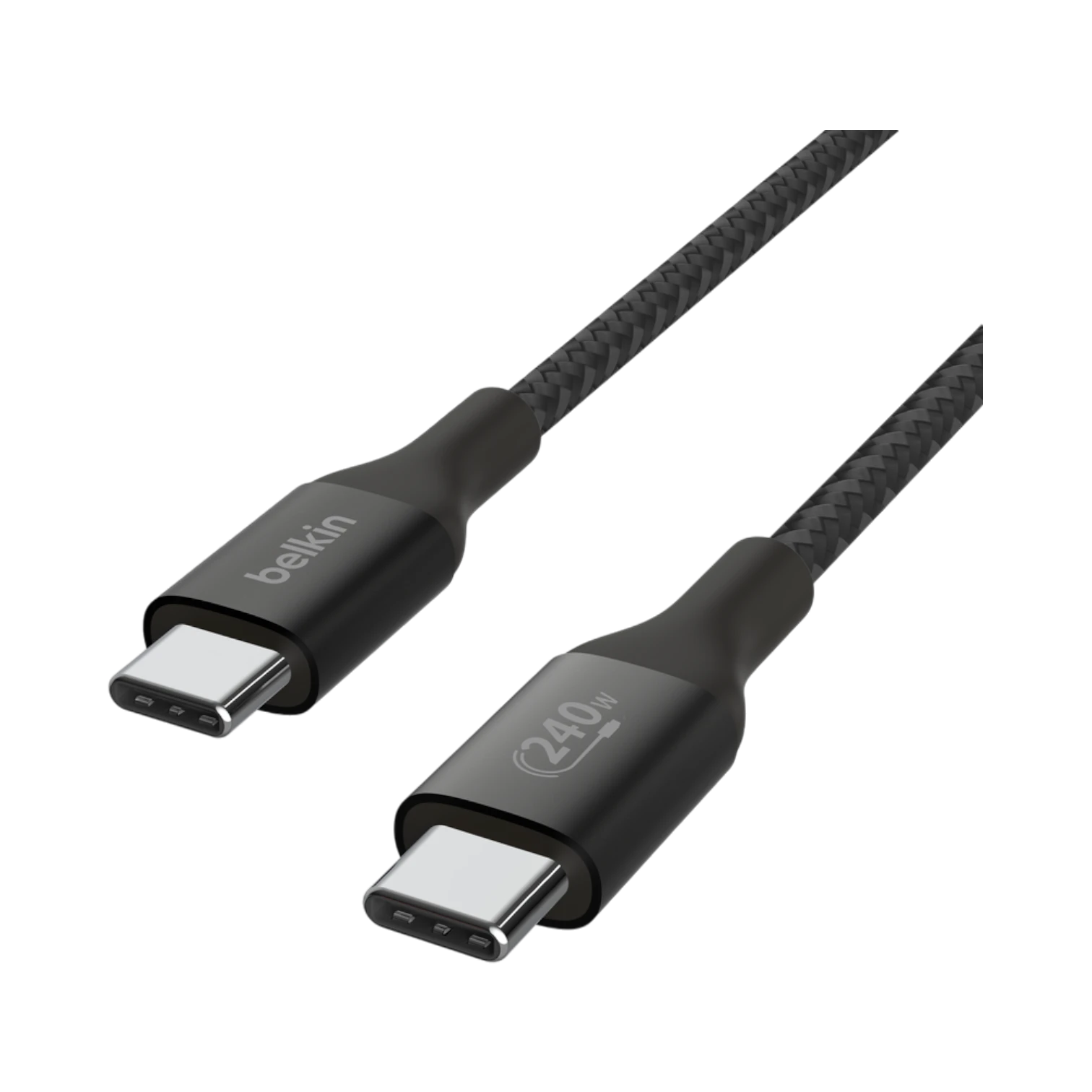 Belkin BoostCharge 240W USB-C Cable 6.6ft (Black) — Being Shipped