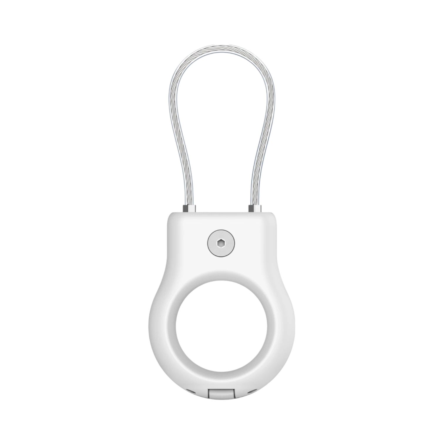 Belkin Secure Holder with Wire Cable for AirTag (White) — Being Shipped